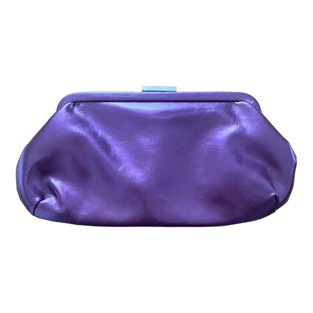 Calvin Klein Shimmering Purple Clutch